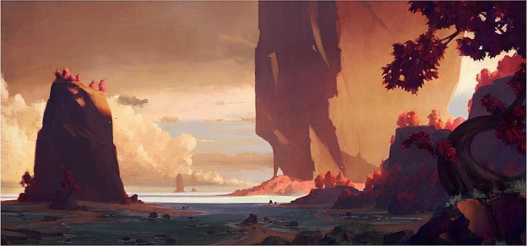 Illustration, coast