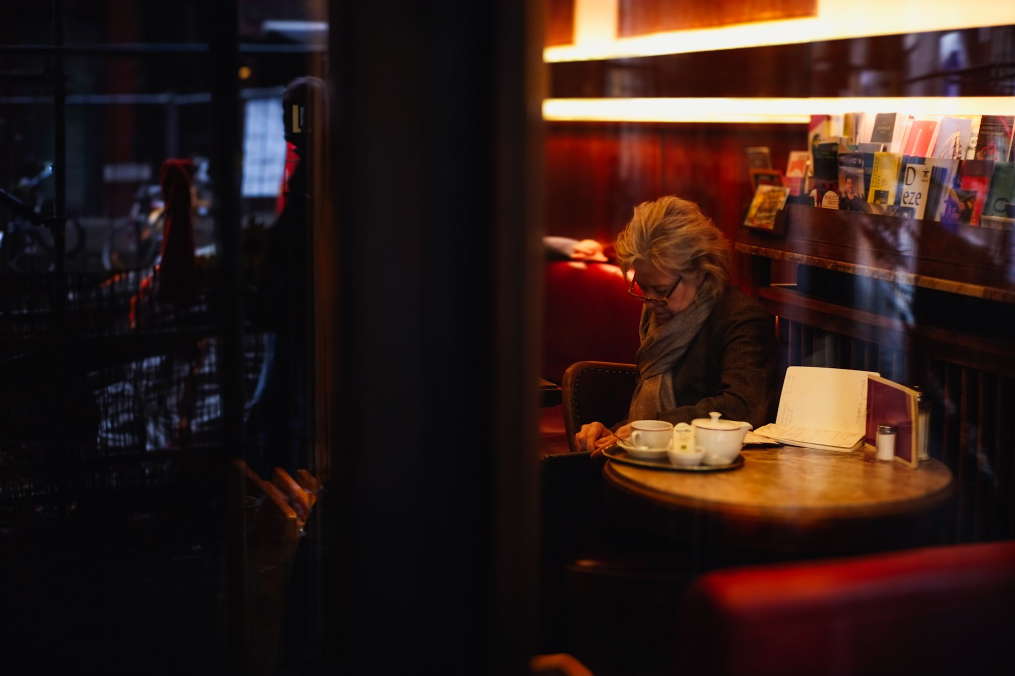 Photograph, cafe